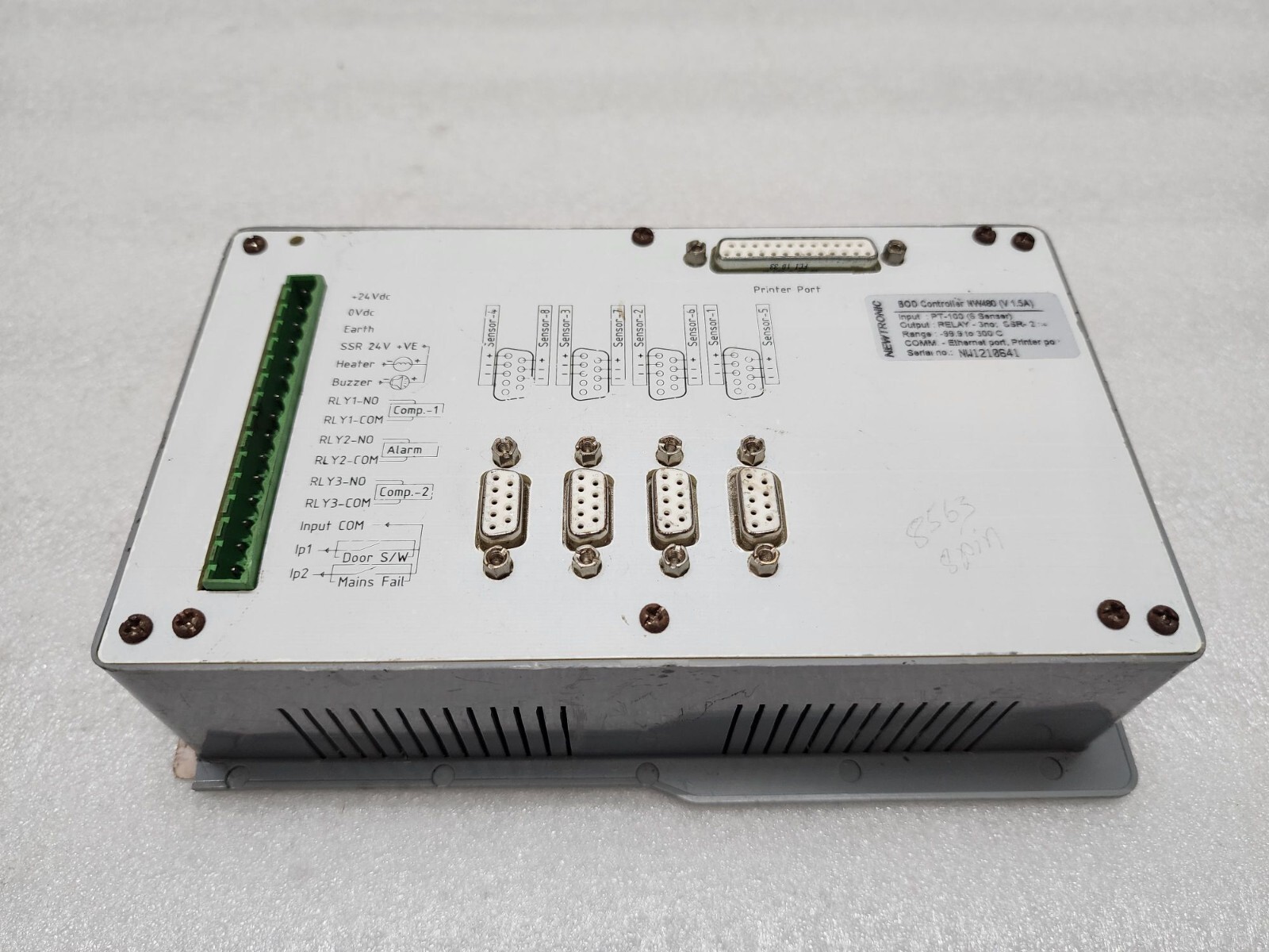 NEWTRONIC NW-480 BOD CONTROLLER V1.5A 24VDC EDGE BROKEN - Image 3