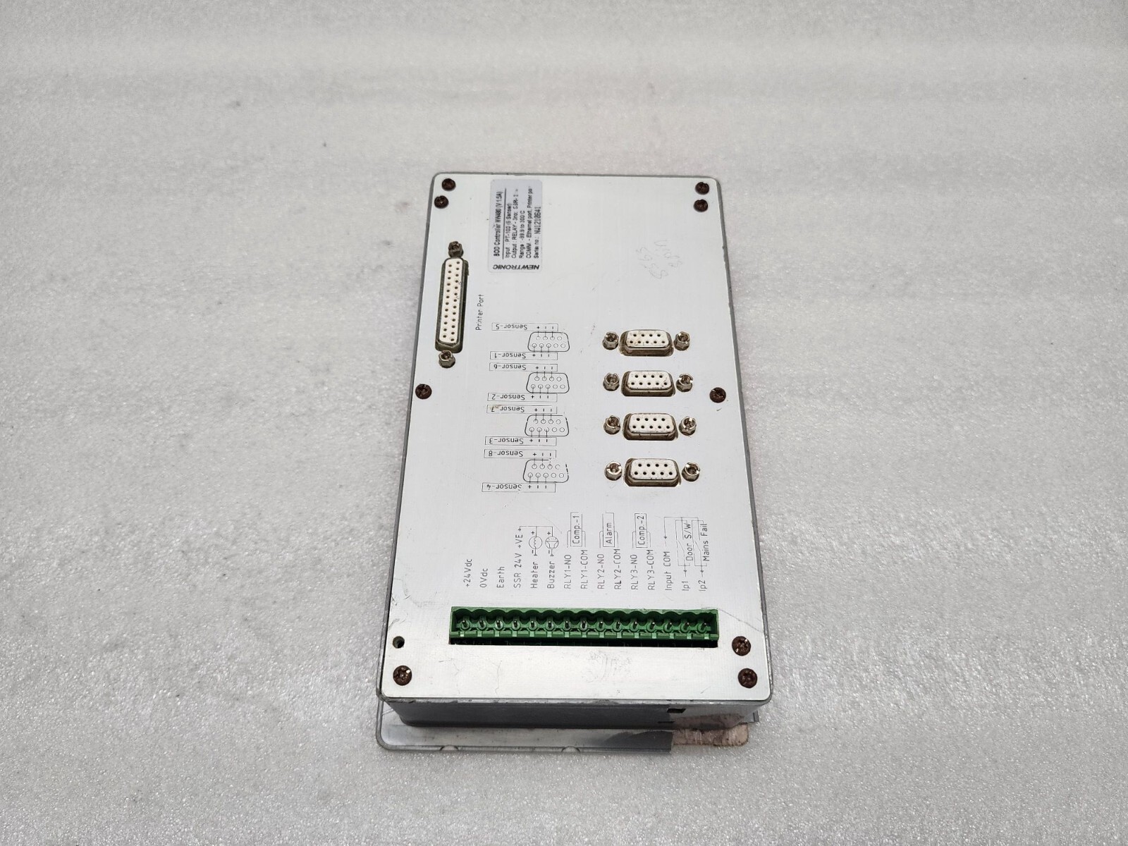 NEWTRONIC NW-480 BOD CONTROLLER V1.5A 24VDC EDGE BROKEN - Image 5