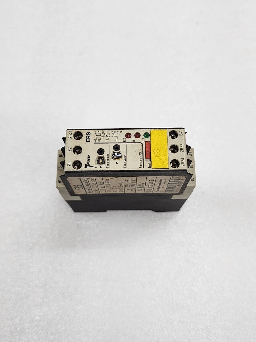 Janssen ERS Timer Relay E09 1030 0X3 110-240VAC/24V AC-DC/42-48V AC-DC 0.05S-300 - Image 2