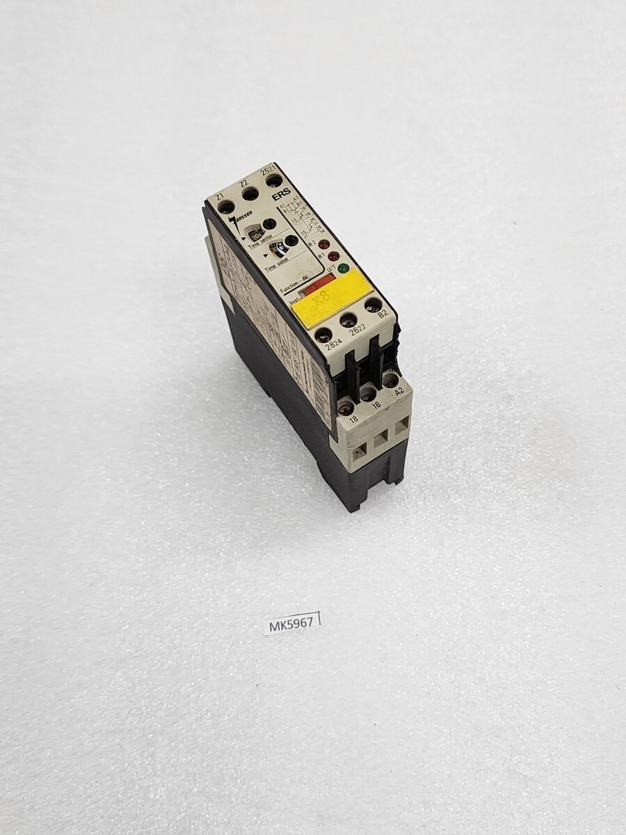 Janssen ERS Timer Relay E09 1030 0X3 110-240VAC/24V AC-DC/42-48V AC-DC 0.05S-300 - Image 9