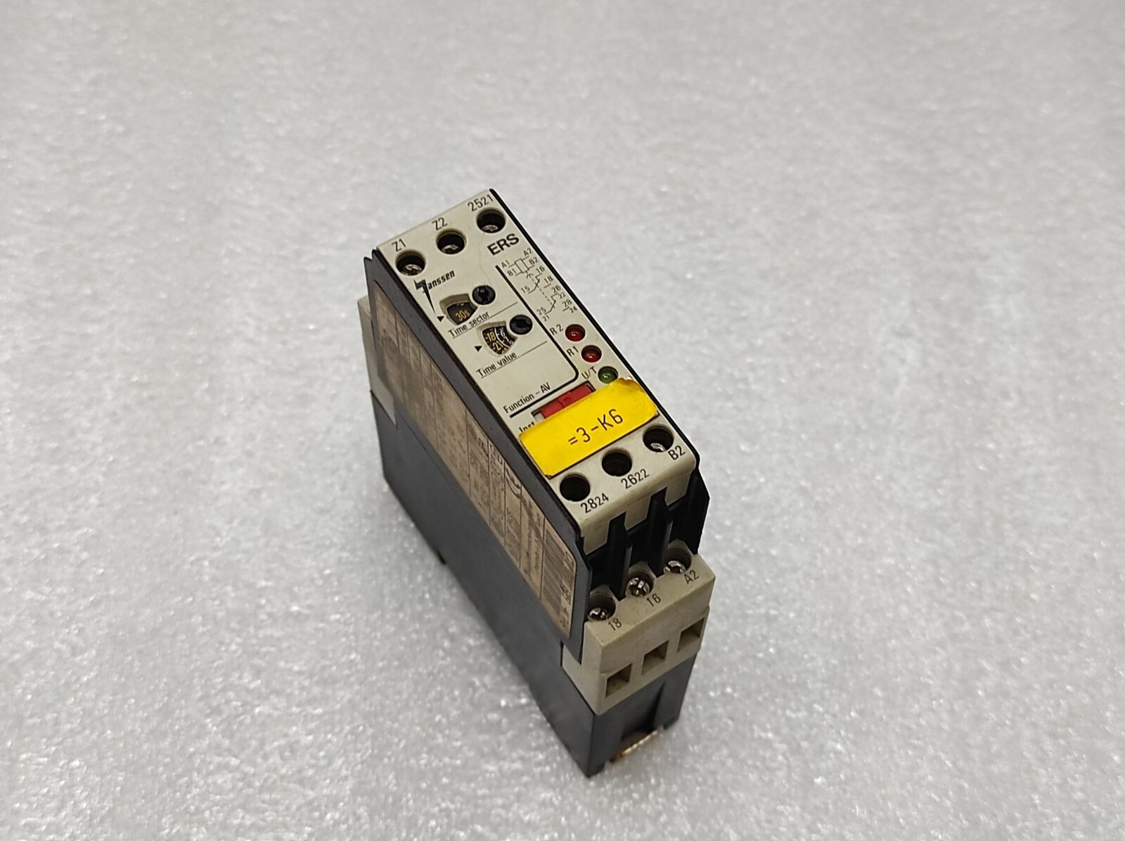 Janssen ERS Timer Relay E09 1030 0X3 110-240VAC/24V AC-DC/42-48V AC-DC 0.05S-300 - Image 10