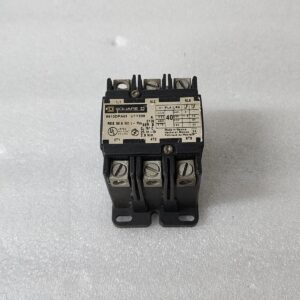 SQUARE D 8910DPA43 3-POLE CONTACTOR 40A COIL VOLTAGE 110-120V