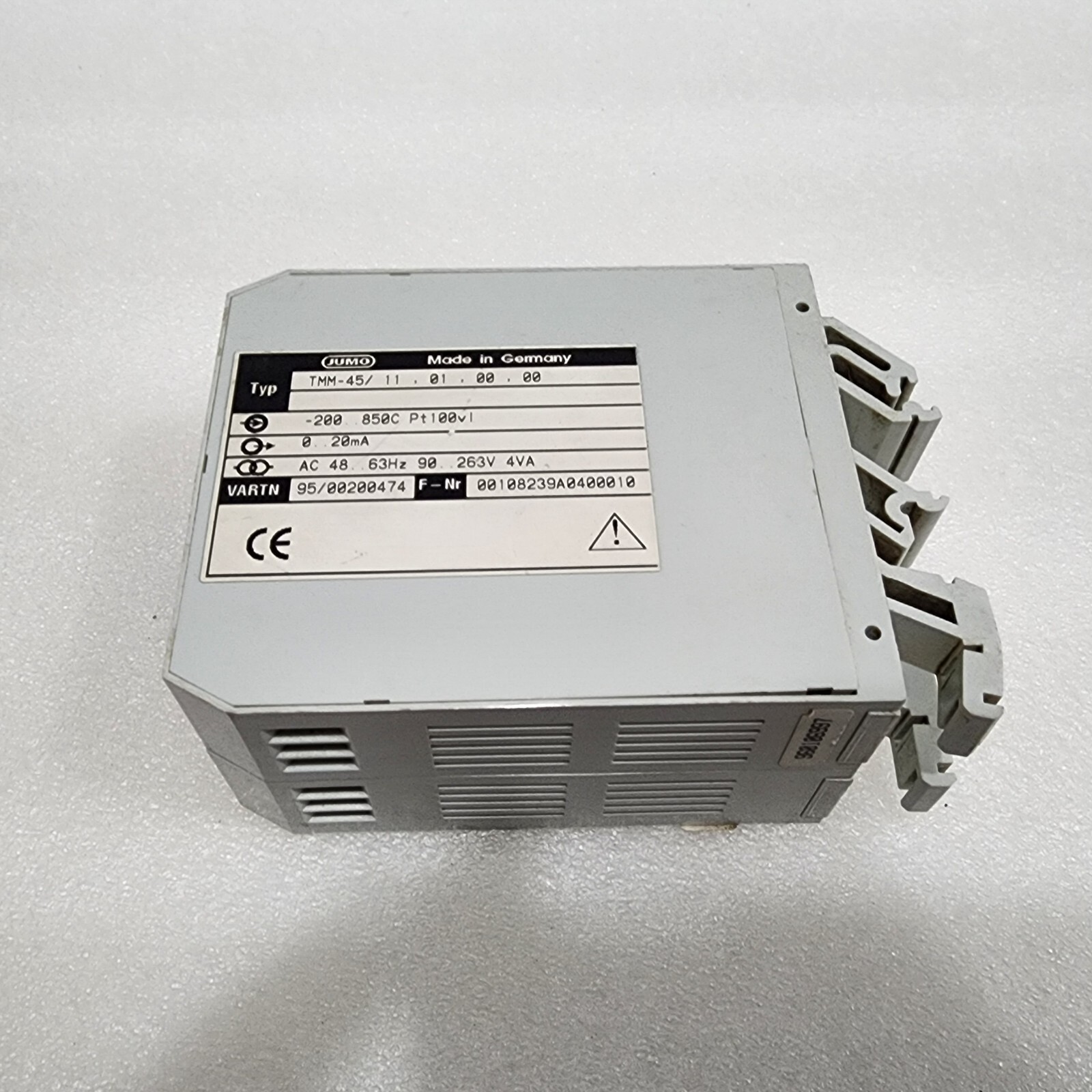 JUMO TMM-45 TEMPERATURE TRANSMITTER TMM-45/11.01.00.00 - Image 3