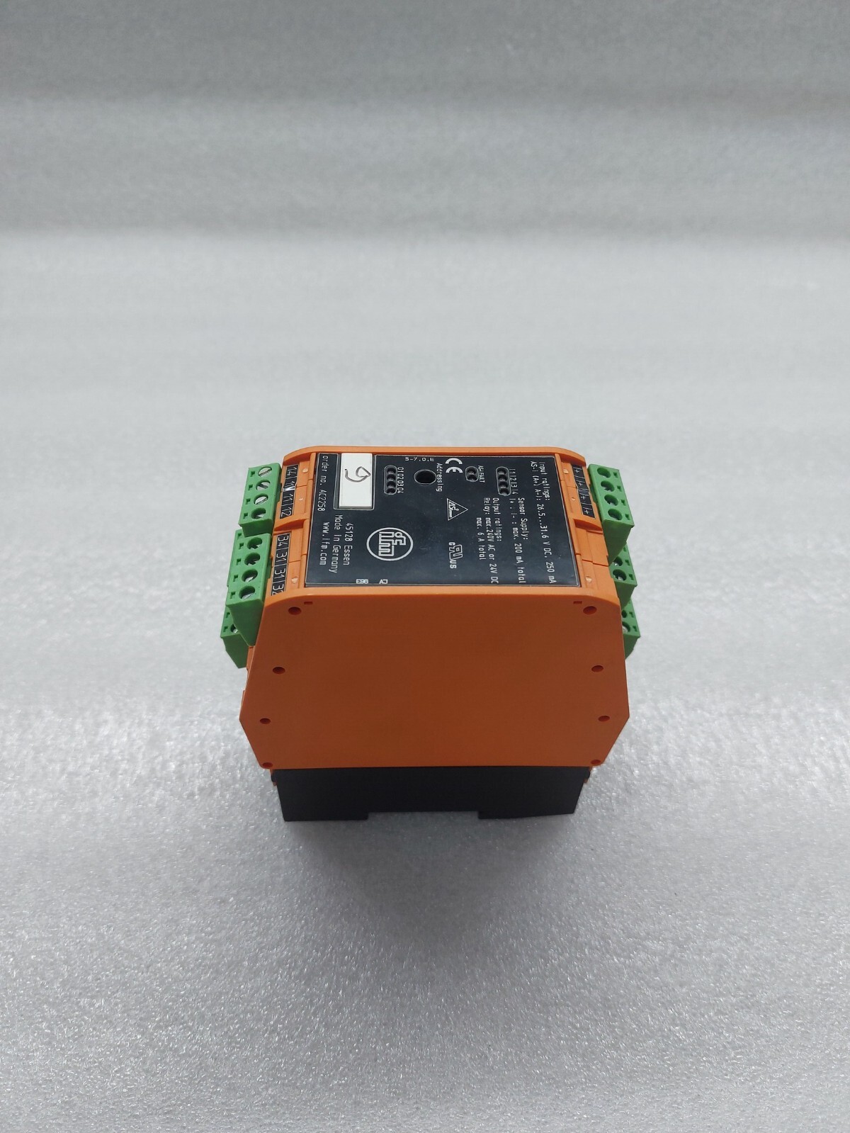 IFM AC2258 INTERFACE CABINET CONTROL MODULE - Image 2