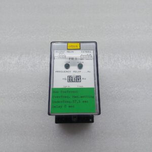 H.G. EEKELS B.V. FR 1 FREQUENCY RELAY