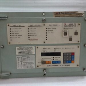MITSUI ENGINEERING MAG-1A ELECTRONIC GOVERNOR CONTROL PANEL GCU-1A ENGINE SPEED