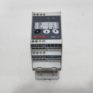FLINTEC FAA-25 ANALOGUE AMPLIFIER M0010830 24VDC
