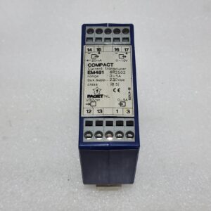 FAGET EM481 6R2502 CURRENT TRANSDUCER 230VAC