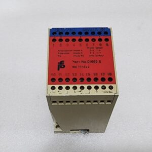PEPPERL + FUCHS WE77 EX2 SWITCH AMPLIFIER 01669S 110VAC