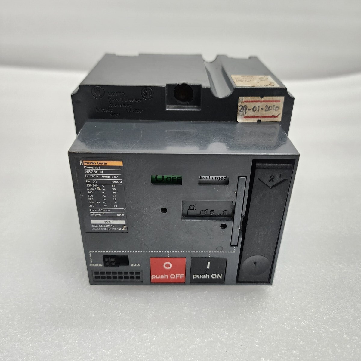 MERLIN GERIN COMPACT NS250 N MOTOR OPERATOR MT250 - Image 3