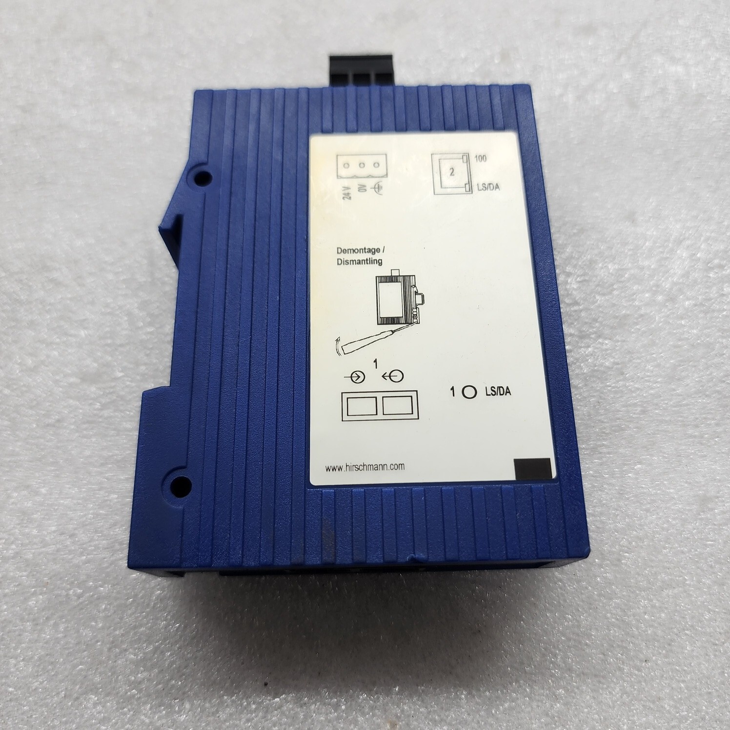 HIRSCHMANN SPIDER 1TX/1FX RAIL SWITCH 9.6-32VDC - Image 4