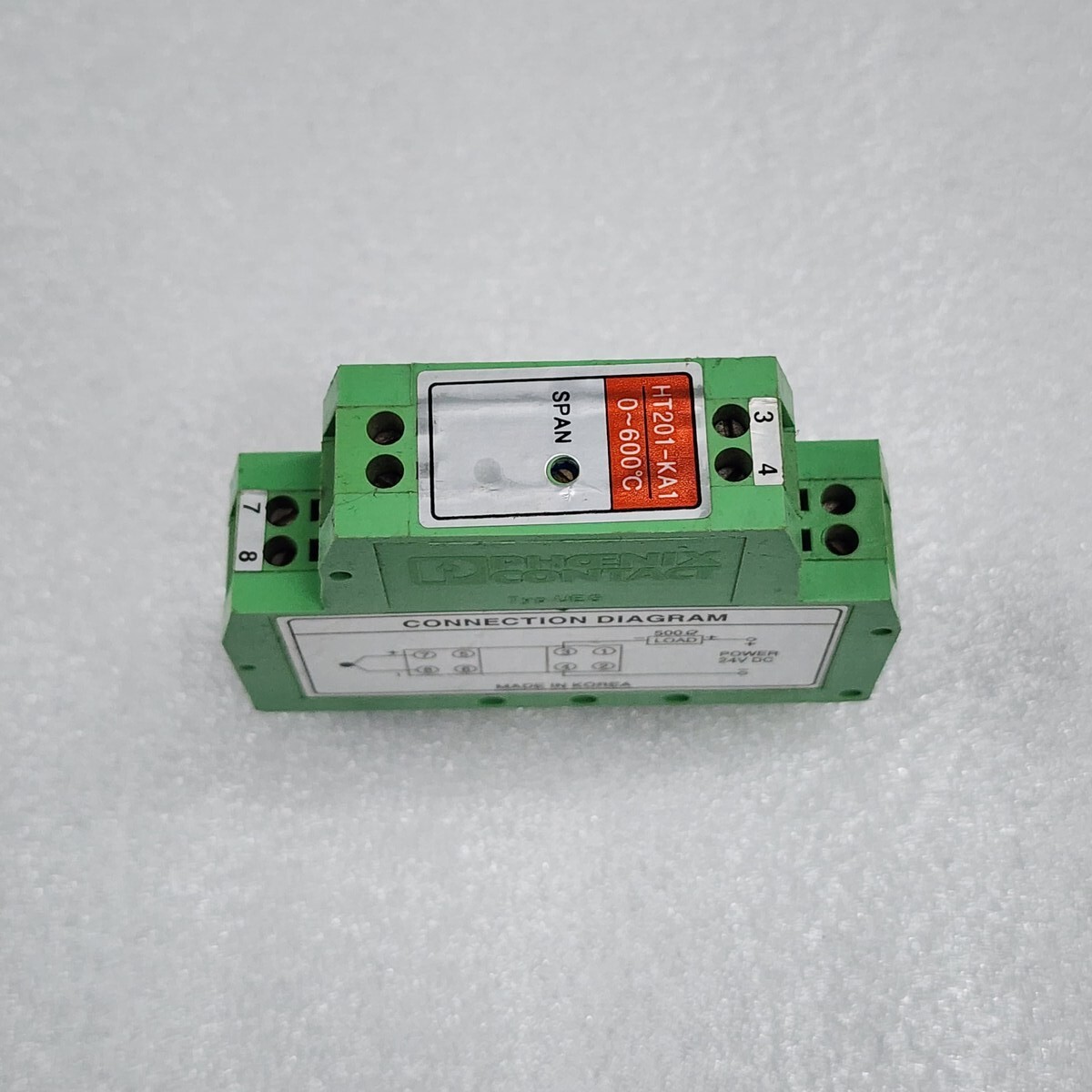 HERIANA HT 201-KA1 THERMOCOUPLE AMPLIFIER 0-600' C - Image 2