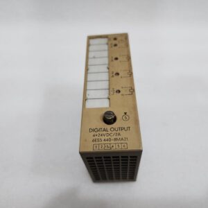 SIEMENS SIMATIC S5 6ES5 440-8MA21 DIGITAL OUTPUT MODULE