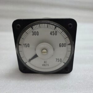 GENERAL ELECTRIC (GE) / YOKOGAWA 103431LSZZ ANALOG AC VOLTMETER (PANEL METER) AB