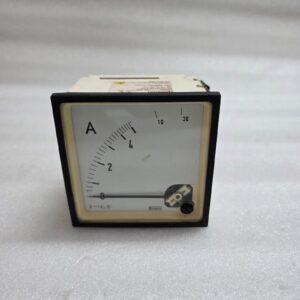 CROMPTON INSTRUMENTS E244-026A-G-LS-ZZ-C7 ANALOG AC AMMETER 0/5/30 AMPS AC