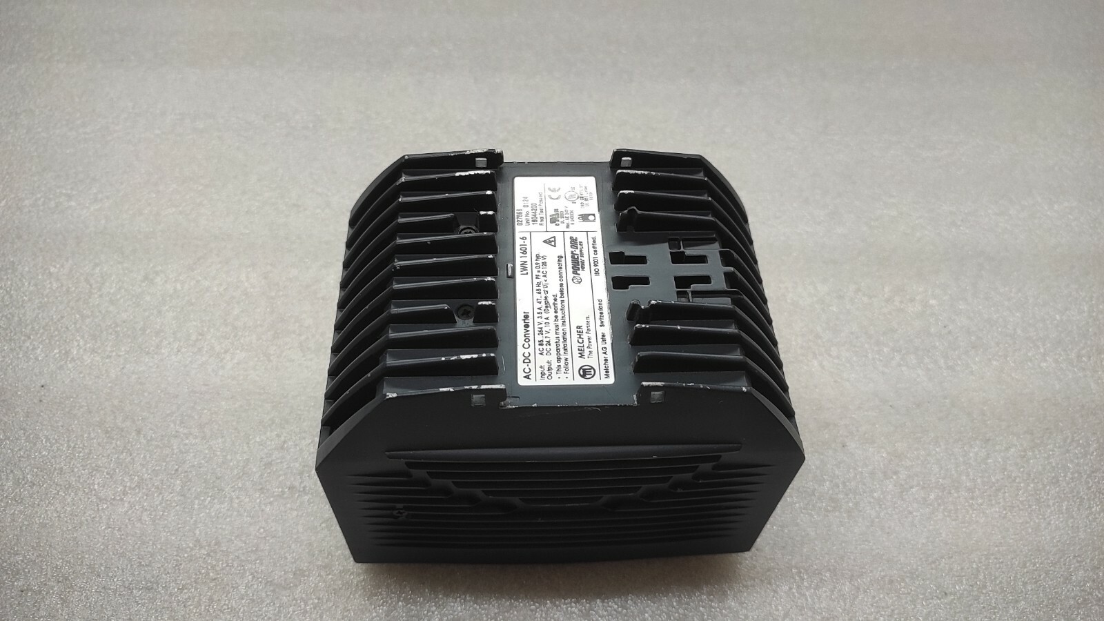 MELCHER POWER ONE CONVERT SELECT LWN 1601-6 AC-DC CONVERTER 24.7VDC 10A - Image 5