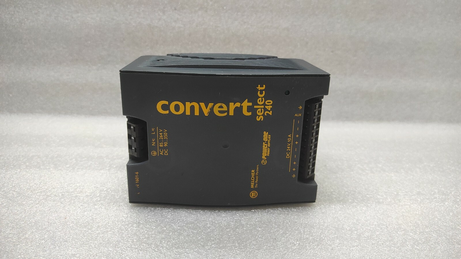 MELCHER POWER ONE CONVERT SELECT LWN 1601-6 AC-DC CONVERTER 24.7VDC 10A - Image 10