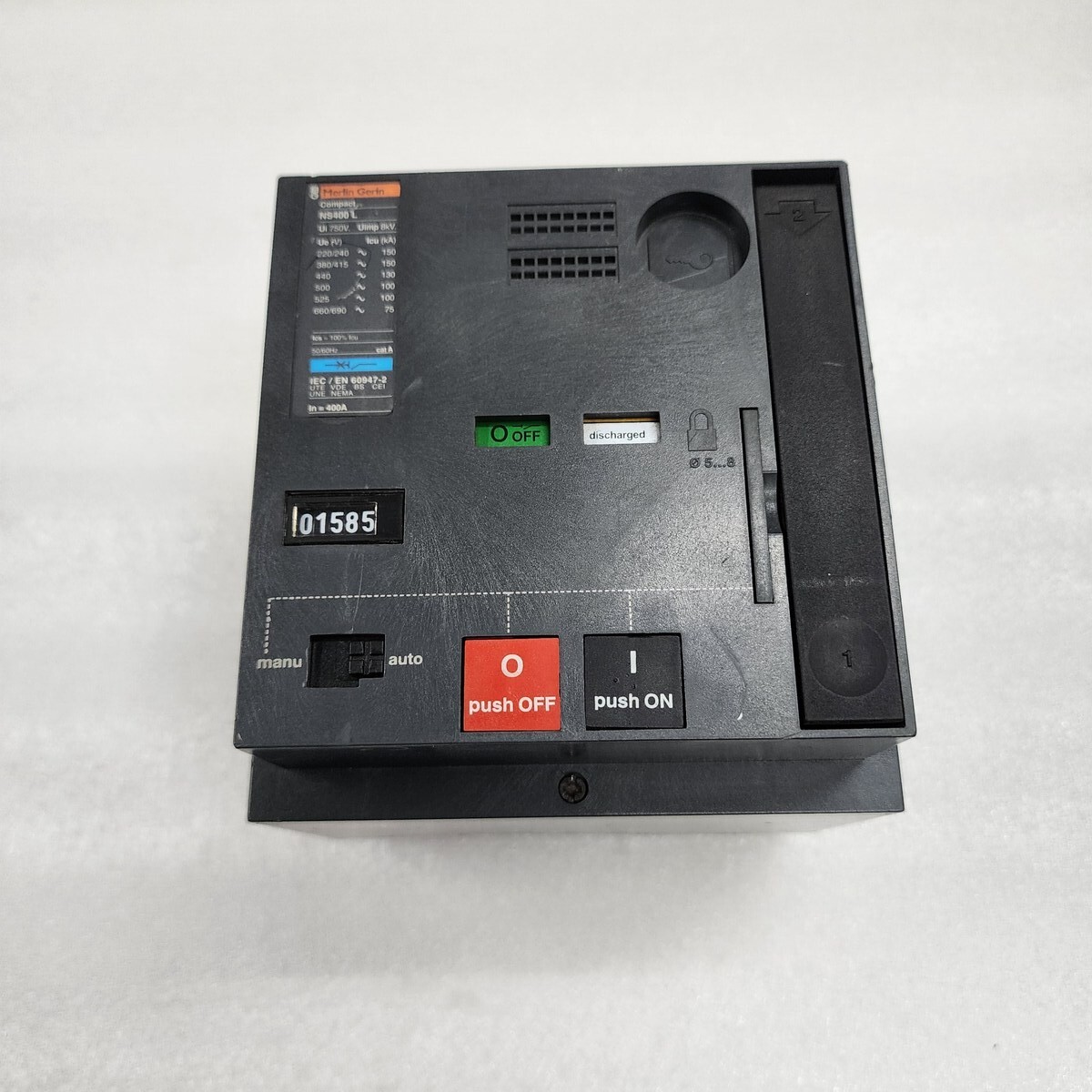 MERLIN GERIN NS400 L MOTOR OPERATOR 400A NS400L MT400