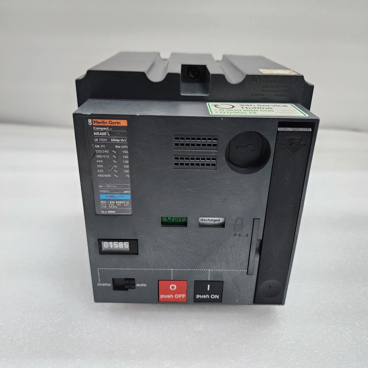 MERLIN GERIN NS400 L MOTOR OPERATOR 400A NS400L MT400 - Image 3