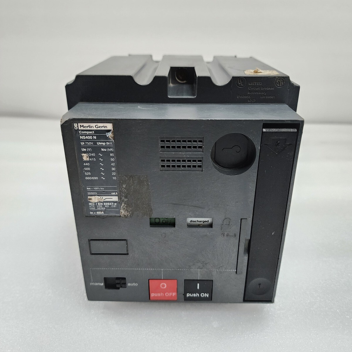 MERLIN GERIN COMPACT NS400 N MOTOR OPERATOR 400A - Image 3