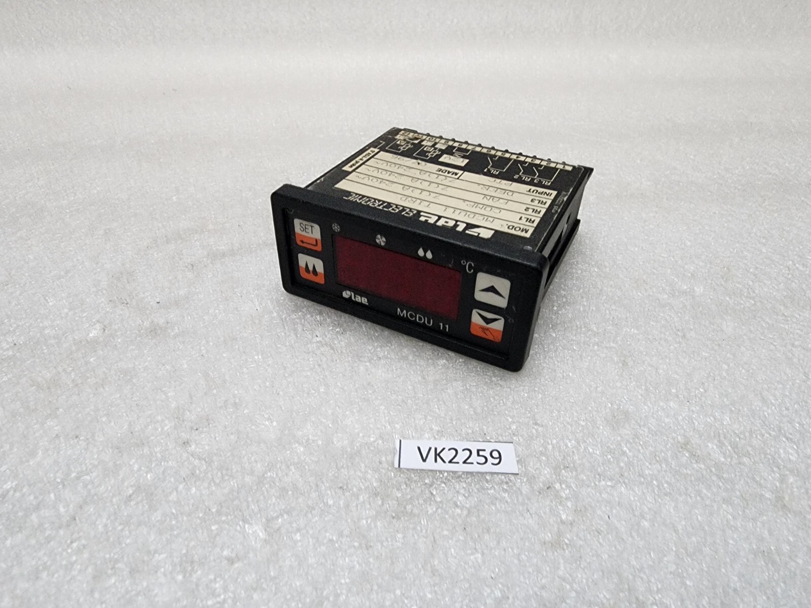 LAE ELECTRONICS MCDU11-T1RD TEMPERATURE CONTROLLER 12VDC - Image 9