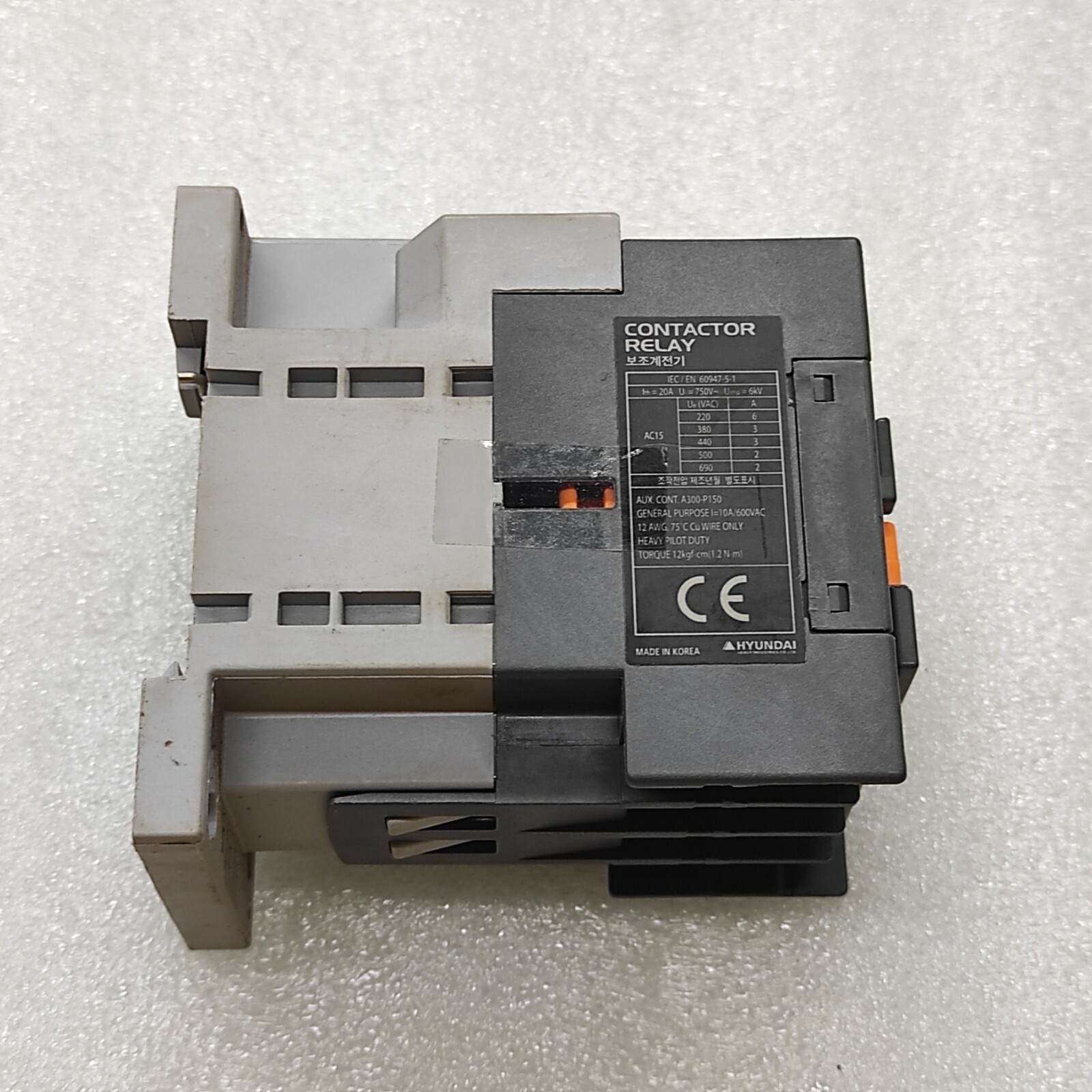 HYUNDAI UMX 31 CONTACTOR RELAY COIL VOLTAGE 100-110V - Image 4