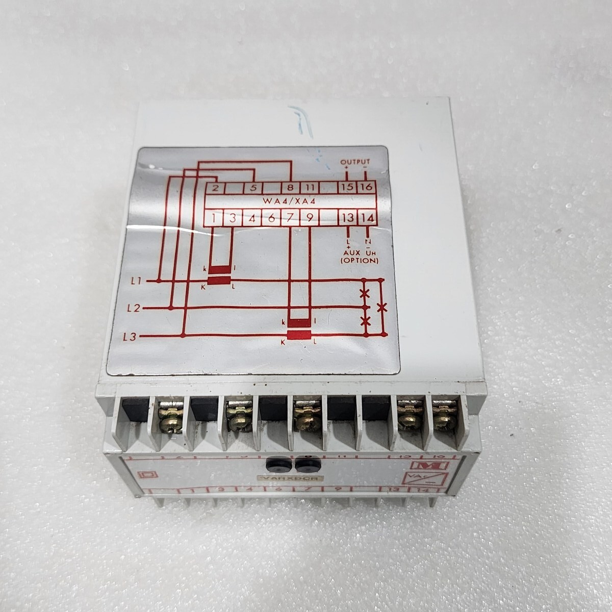 MULTITEK M100-XA4 VAR TRANSDUCER VT600/120V L-L CT 5000/5A 2.41A - Image 4