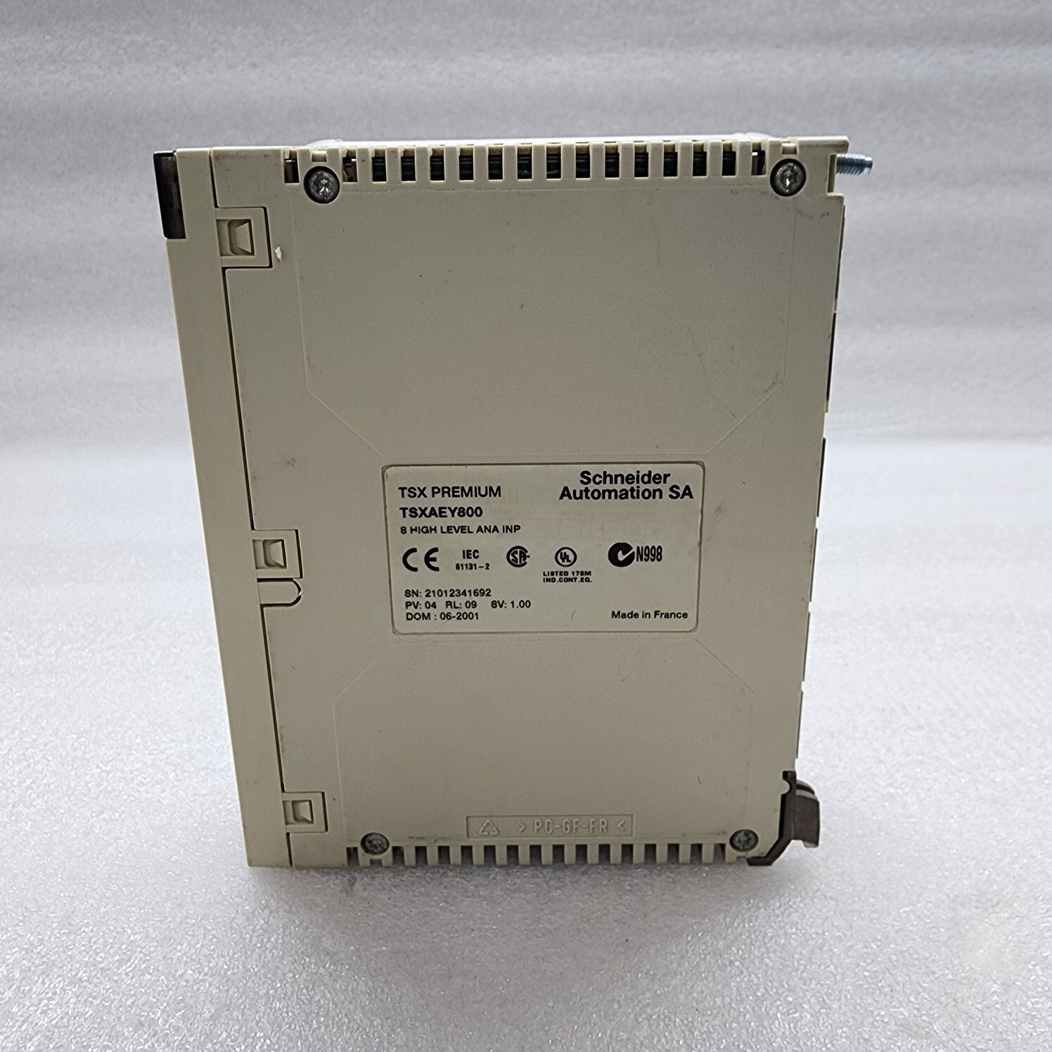 TSXAEY800 8 HIGH LEVEL ANALOG INPUT MODULE - Image 4