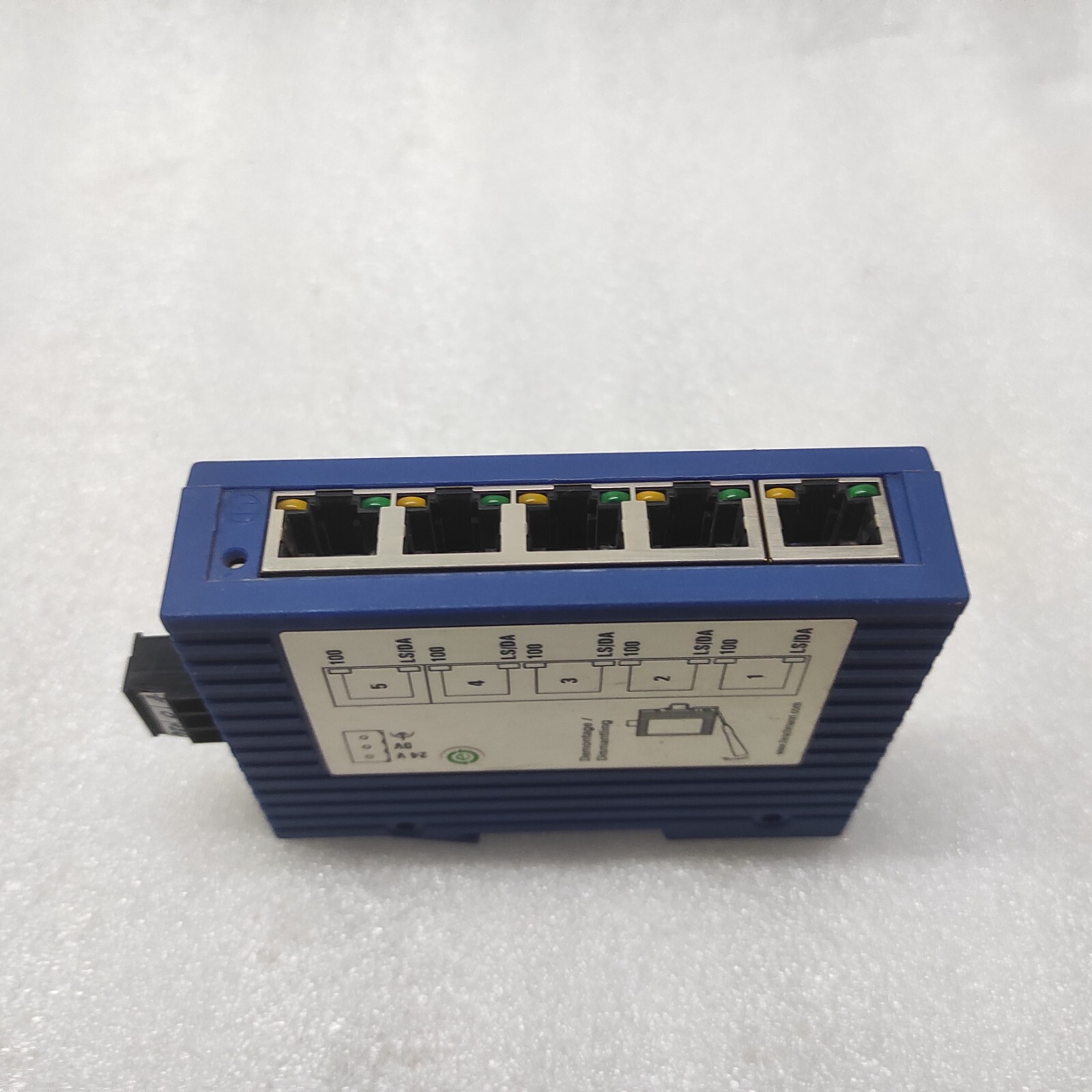 HIRSCHMANN SPIDER 5TX RAIL SWITCH 9.6-32VDC - Image 2