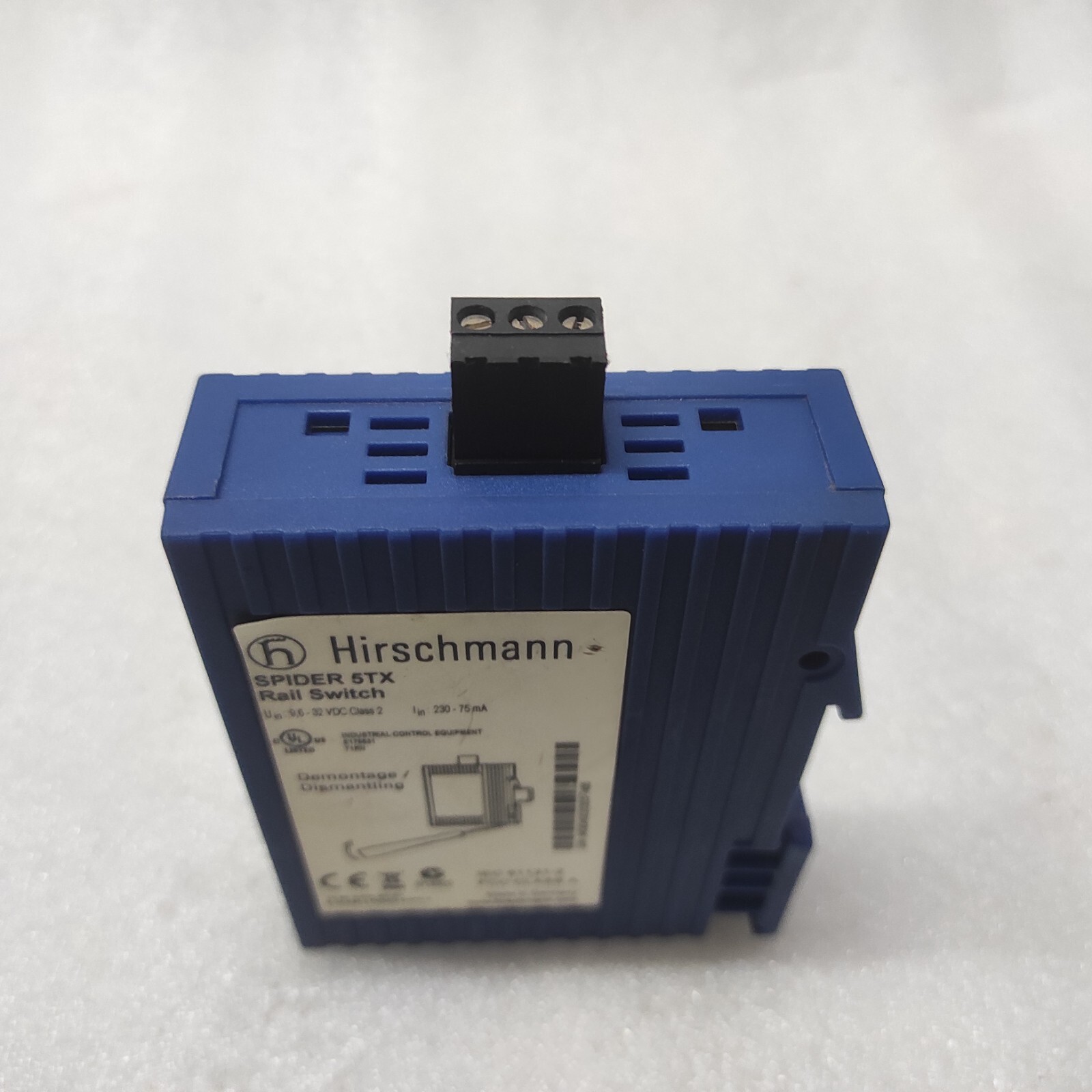 HIRSCHMANN SPIDER 5TX RAIL SWITCH 9.6-32VDC - Image 5