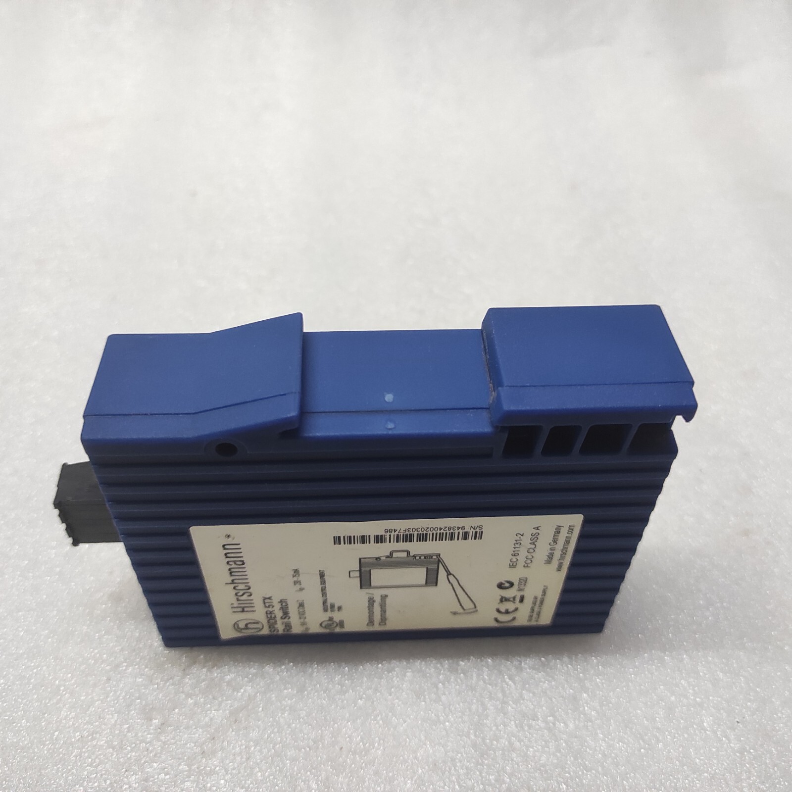 HIRSCHMANN SPIDER 5TX RAIL SWITCH 9.6-32VDC - Image 6