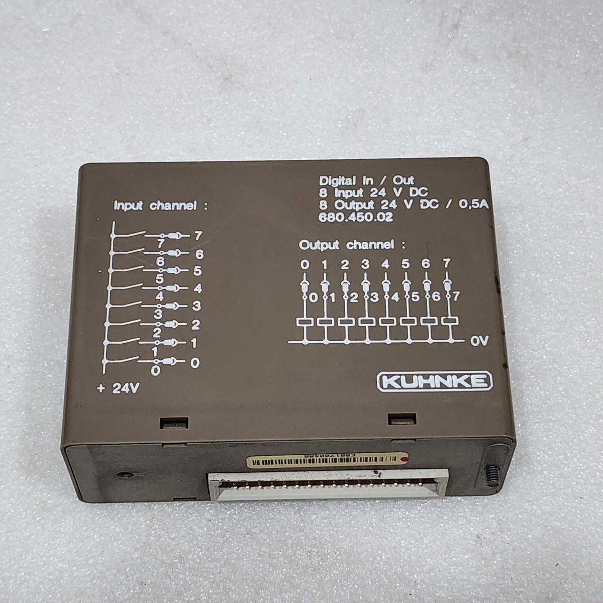 KUHNKE 680.450.02 8CH DIGITAL IN/OUT MODULE - Image 3