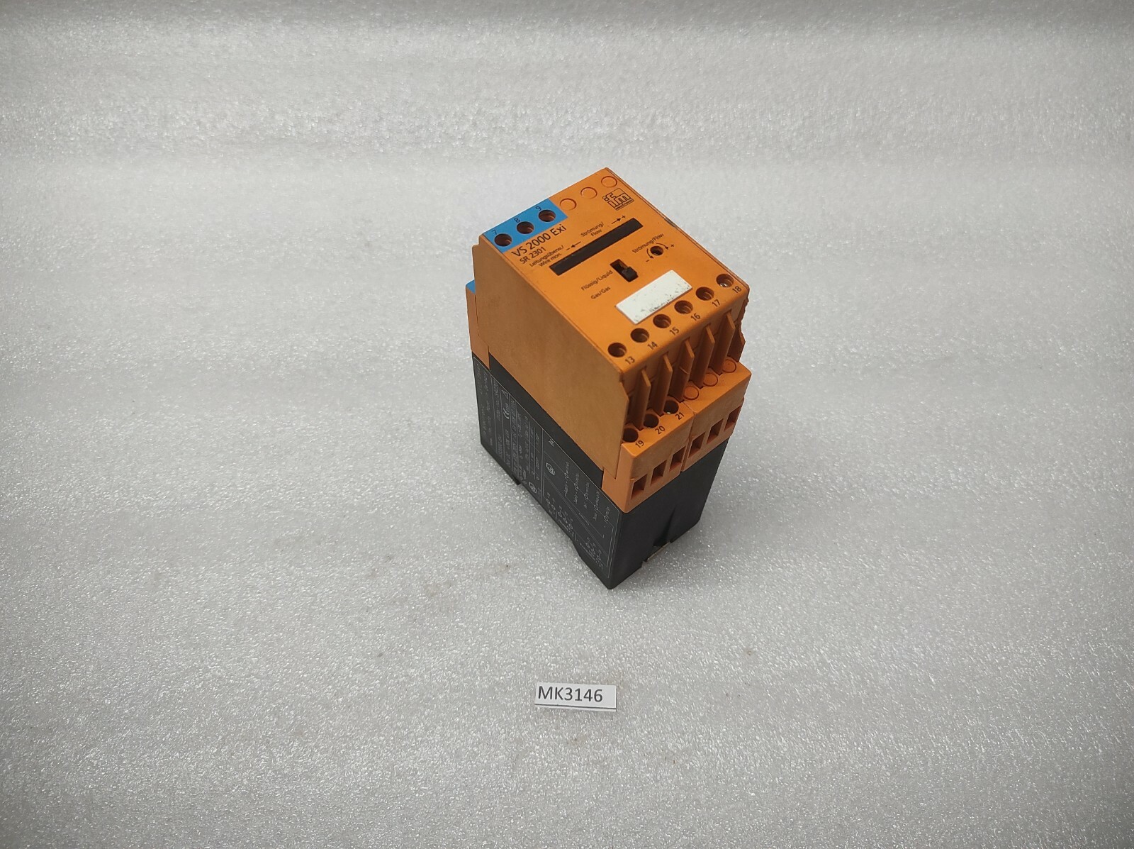 IFM VS2000EXI CONTROL MONITOR SR2301 24VDC - Image 7