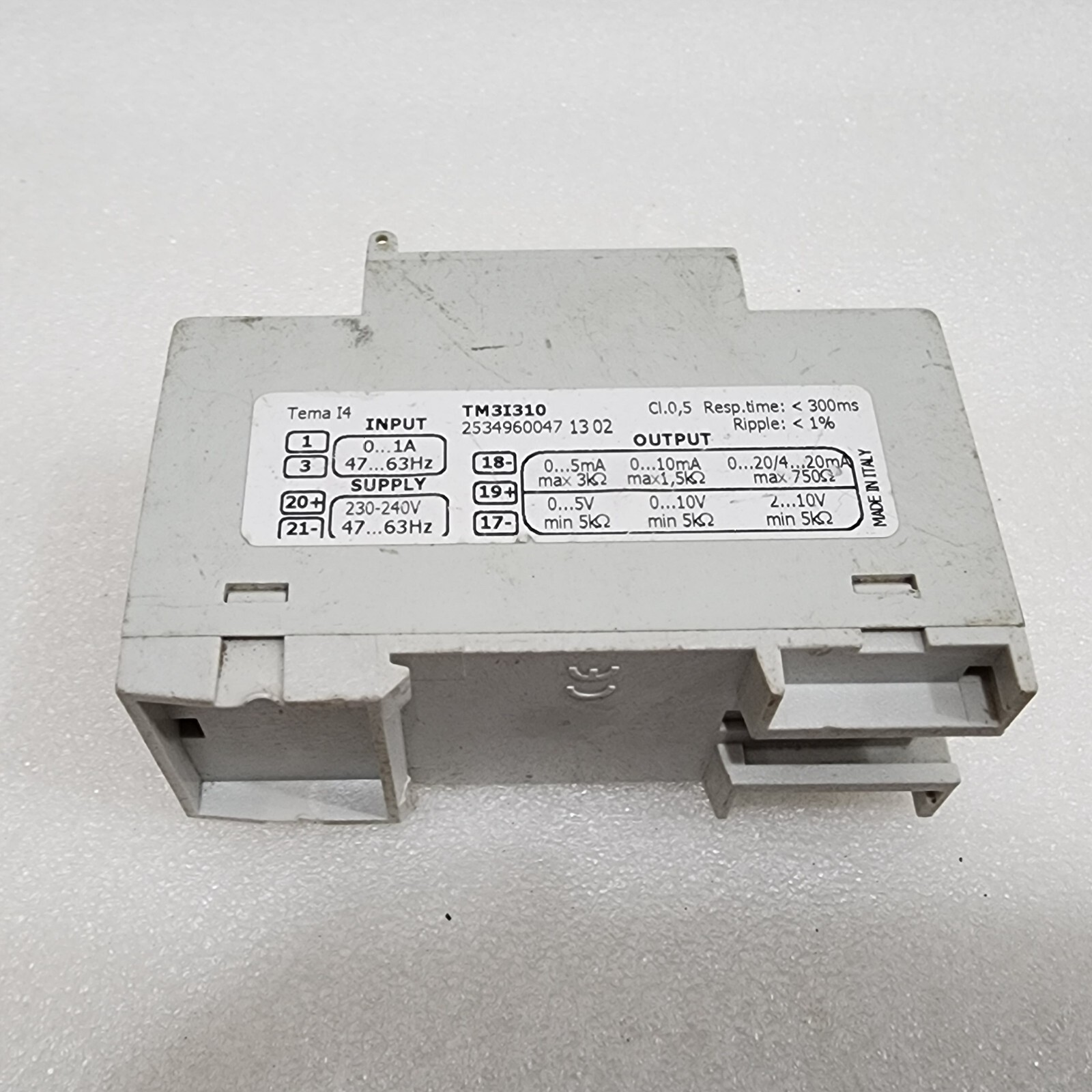 IME TM3I310 CURRENT TRANSDUCER 230-240VAC - Image 3