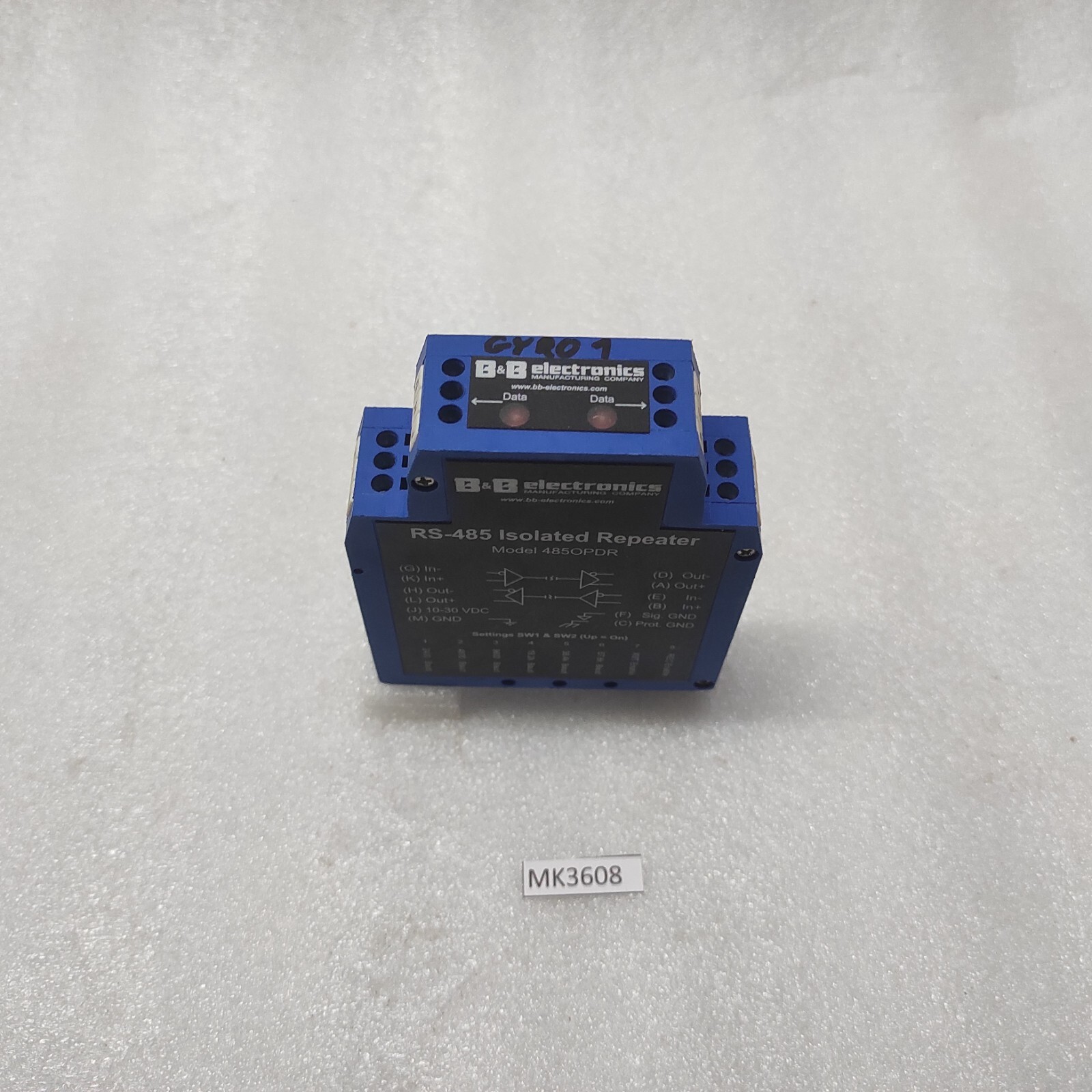 B&B ELECTRONICS 4850PDR RS-485 ISOLATED REPEATER - Image 7