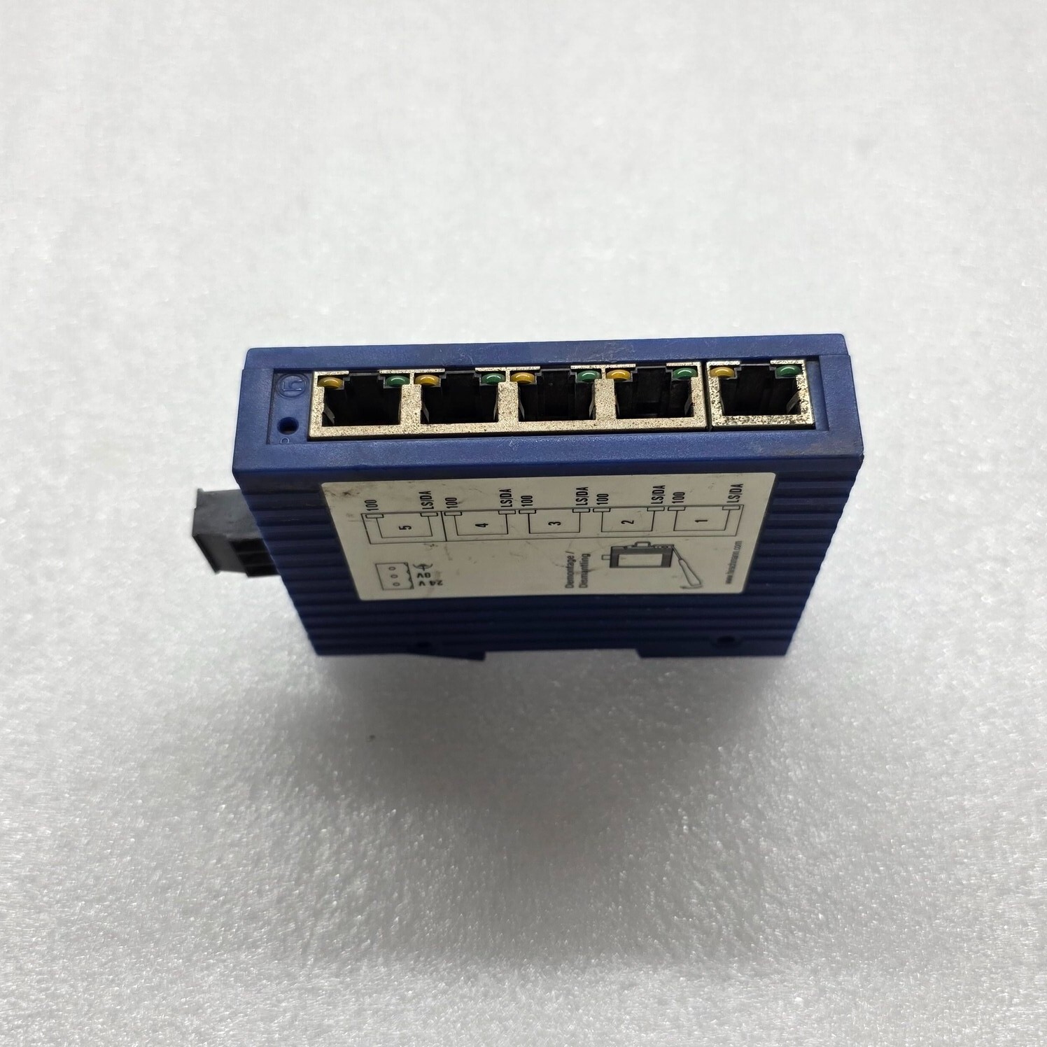 HIRSCHMANN SPIDER 5TX RAIL SWITCH 9.6-32VDC - Image 2