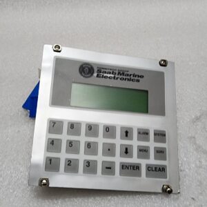 SAAB MARINE 9150065-532A BACKUP DISPLAY KEYBOARD DMC20481 OPTREX DMC2048I