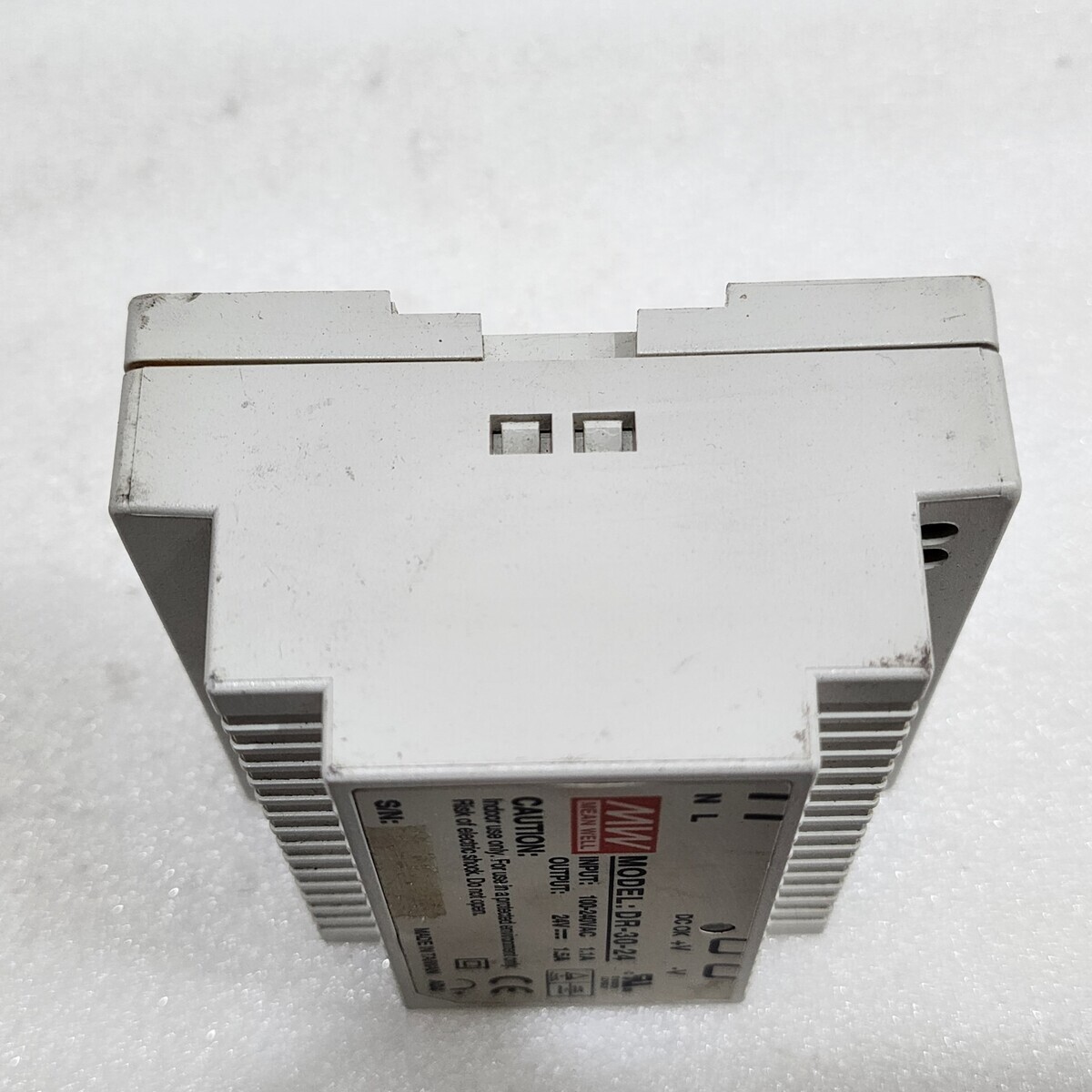 MEAN WELL DR-30-24 POWER SUPPLY MODULE 24VDC 1.5A - Image 4