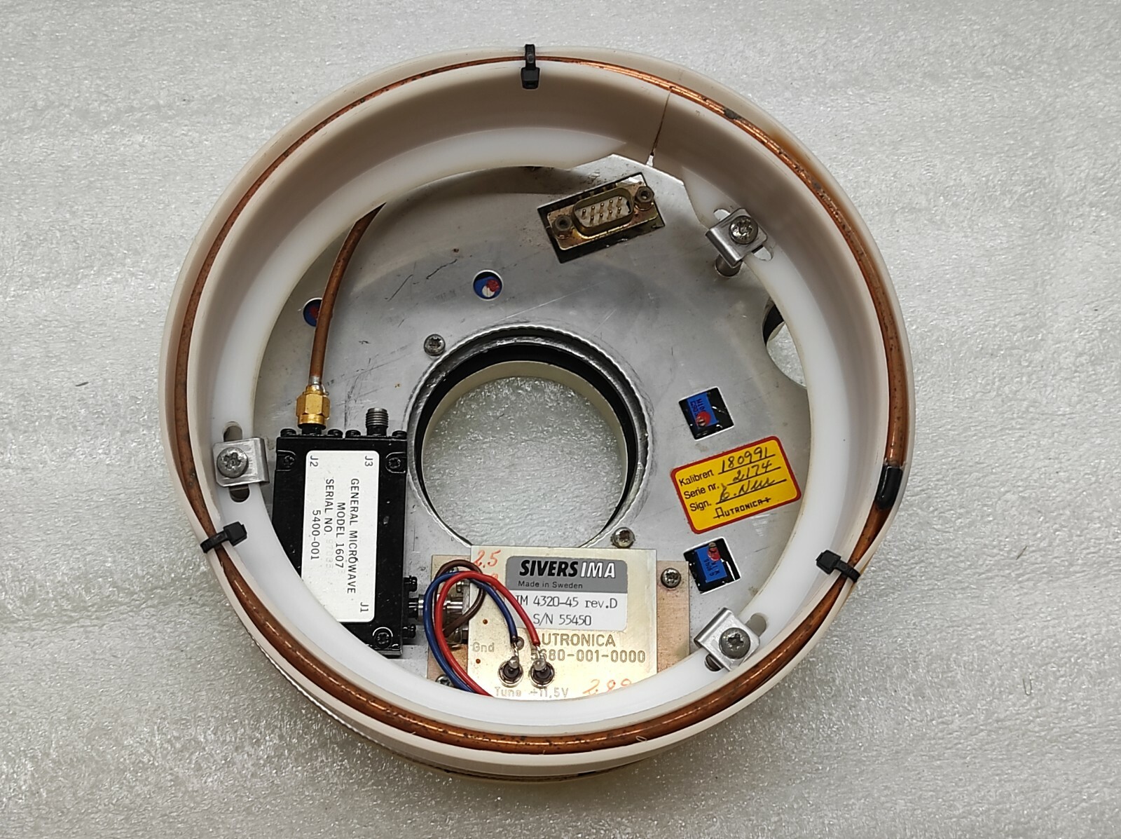 KONGSBERG AUTRONICA GLH-90/91 GL-90 GLA-90 AUTOMATIC LEVEL GAUGING SYSTEM - Image 8