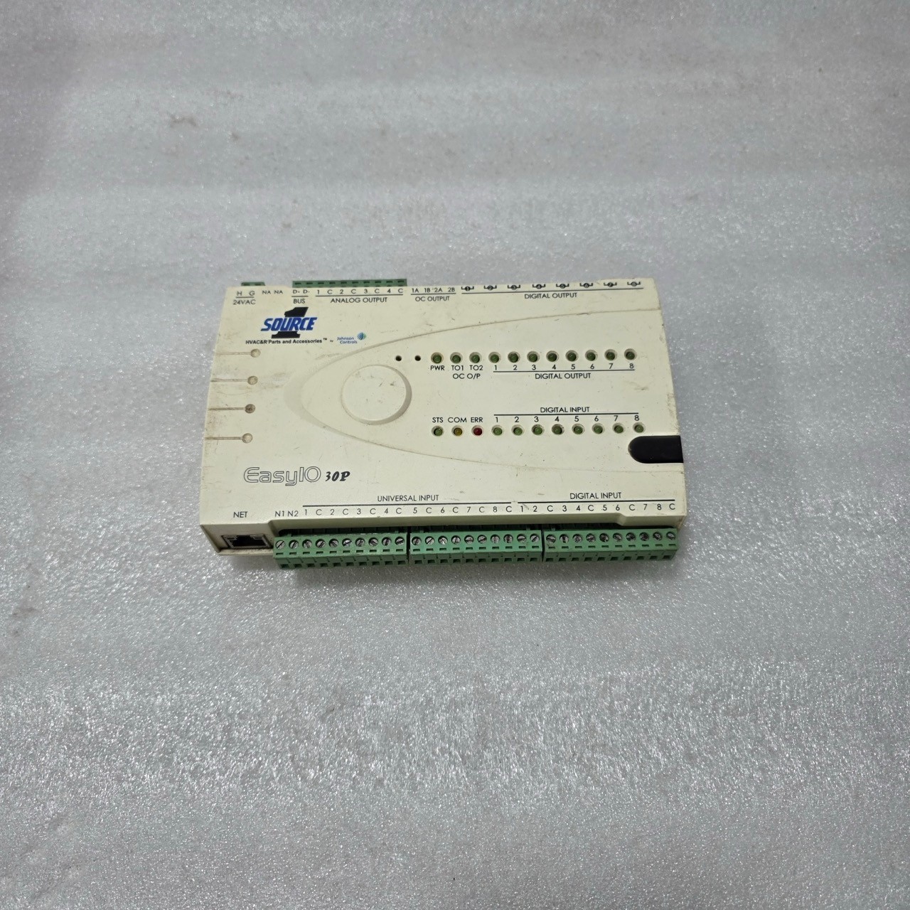 JOHNSON CONTROLS EASYIO 30P PROGRAMMABLE HVAC CONTROLLER WITH UNIVERSAL I/O – 2