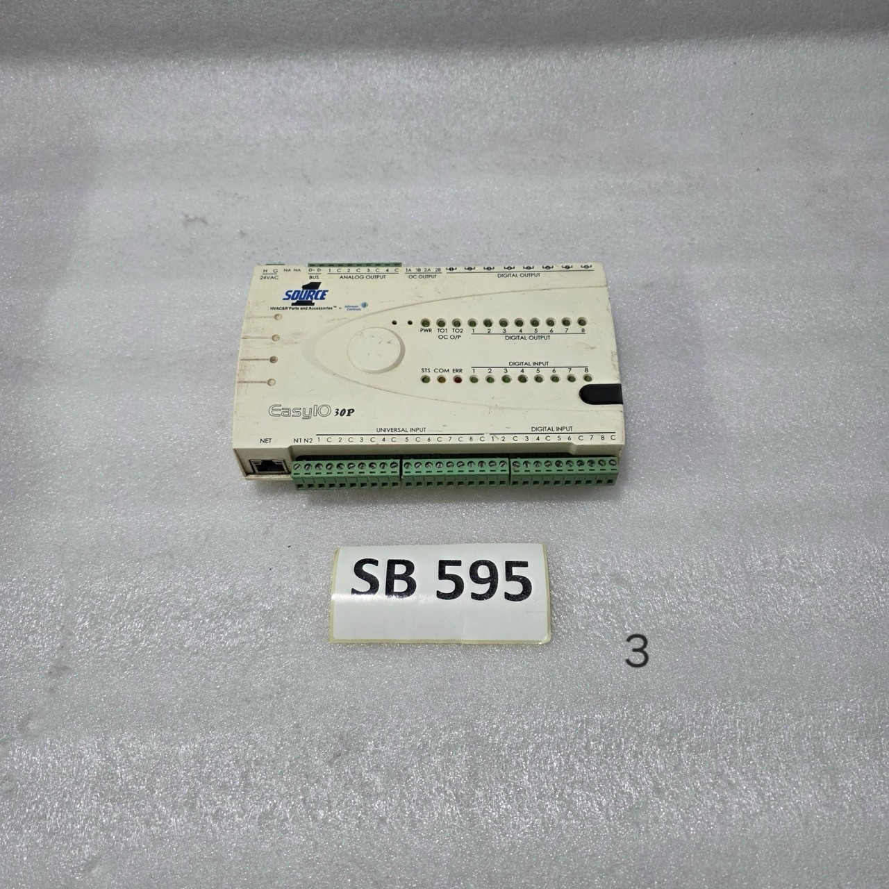 JOHNSON CONTROLS EASYIO 30P PROGRAMMABLE HVAC CONTROLLER WITH UNIVERSAL I/O – 2 - Image 5