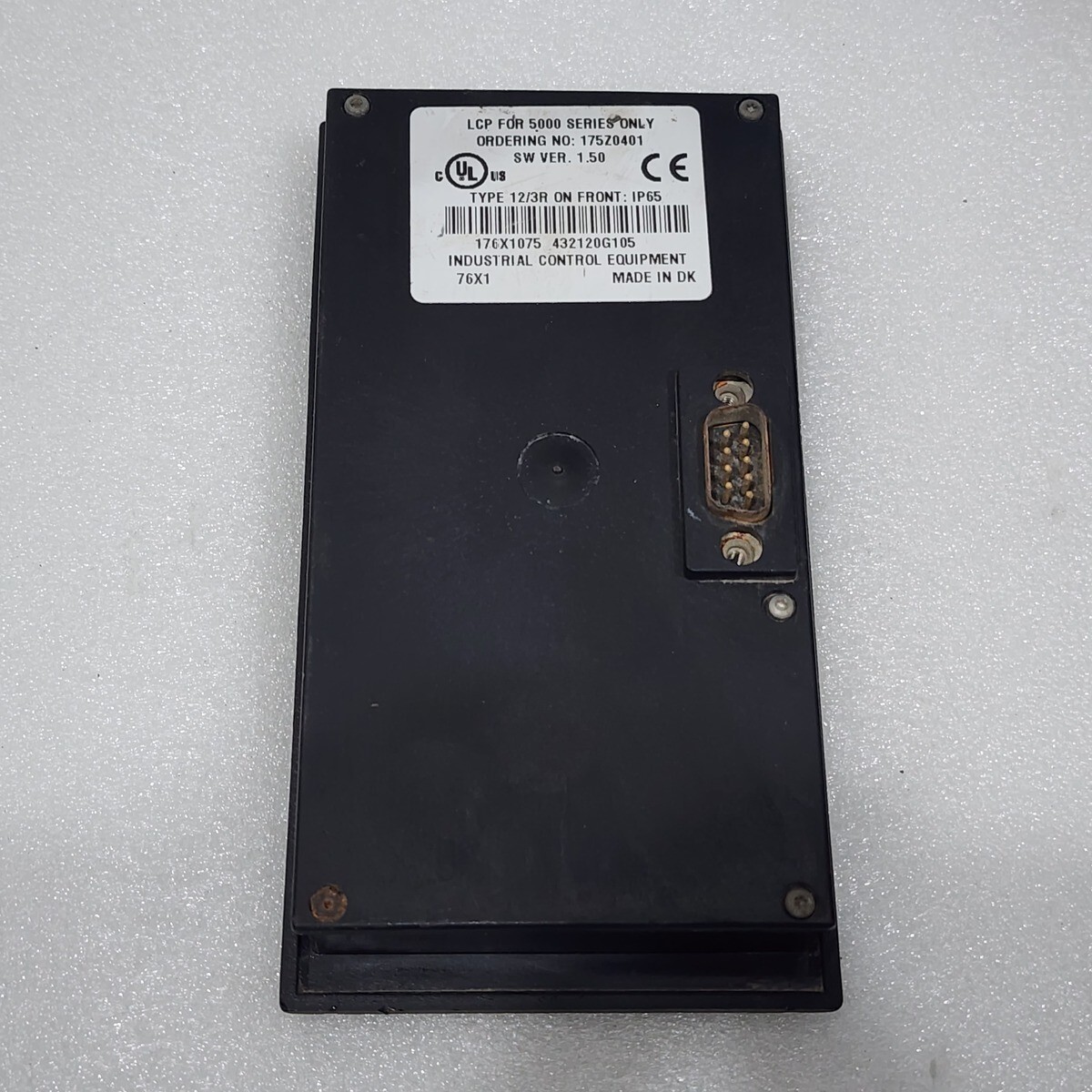 INDUSTRIAL CONTROL EQUIPMENT 176X1075 OPERATOR PANEL FOR LCP 5000 SERIES - Image 3