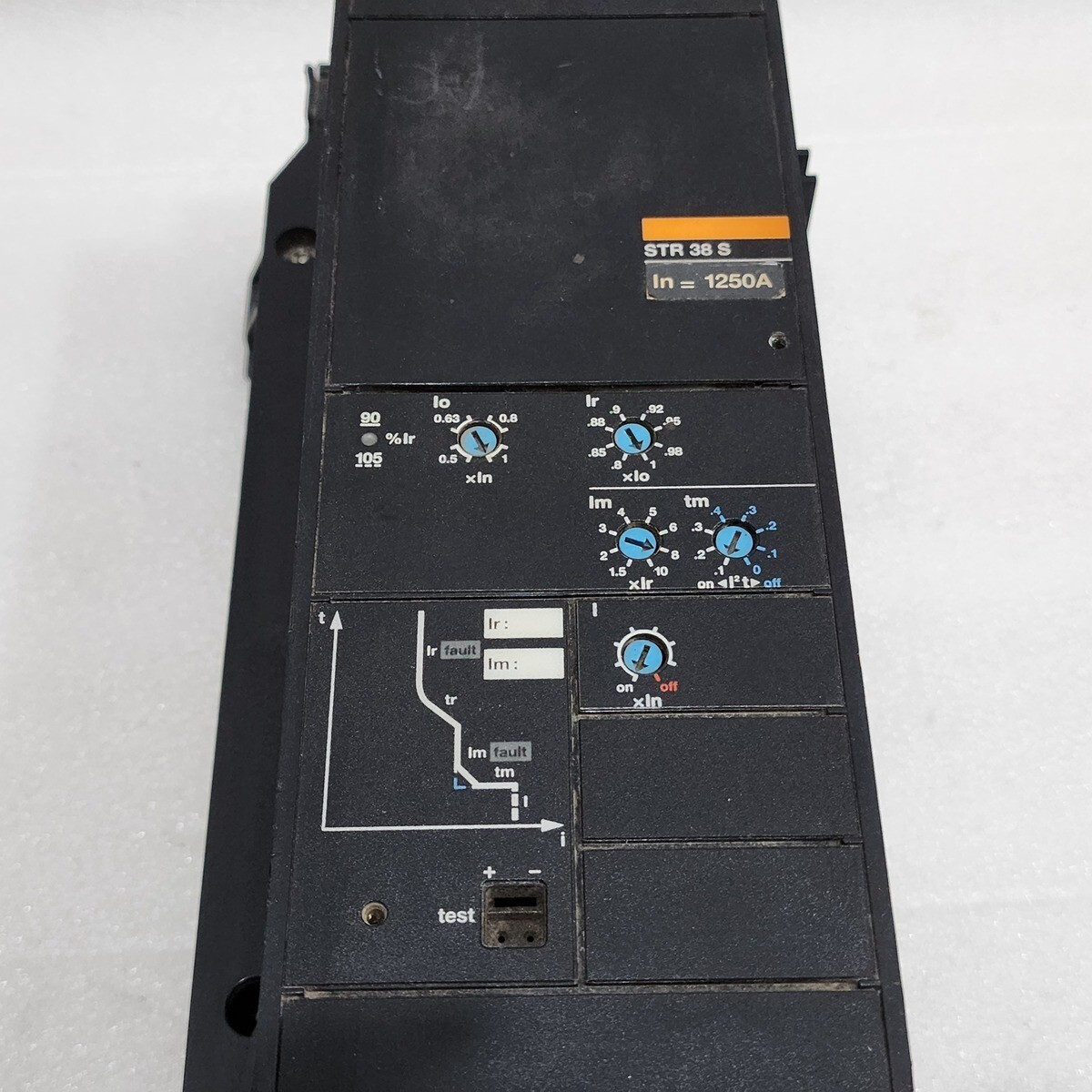 MERLIN GERIN STR 38S MASTERPACT STR ELECTRONIC TRIP UNIT 1250A - Image 3
