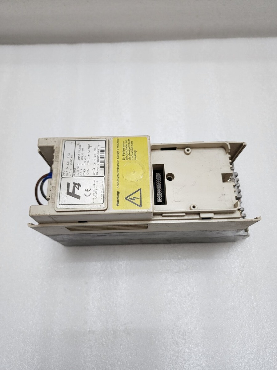 KARL E BRINKMANN 05.F4.S2C-1220 INVERTER DRIVE 0.9 KVA - Image 2