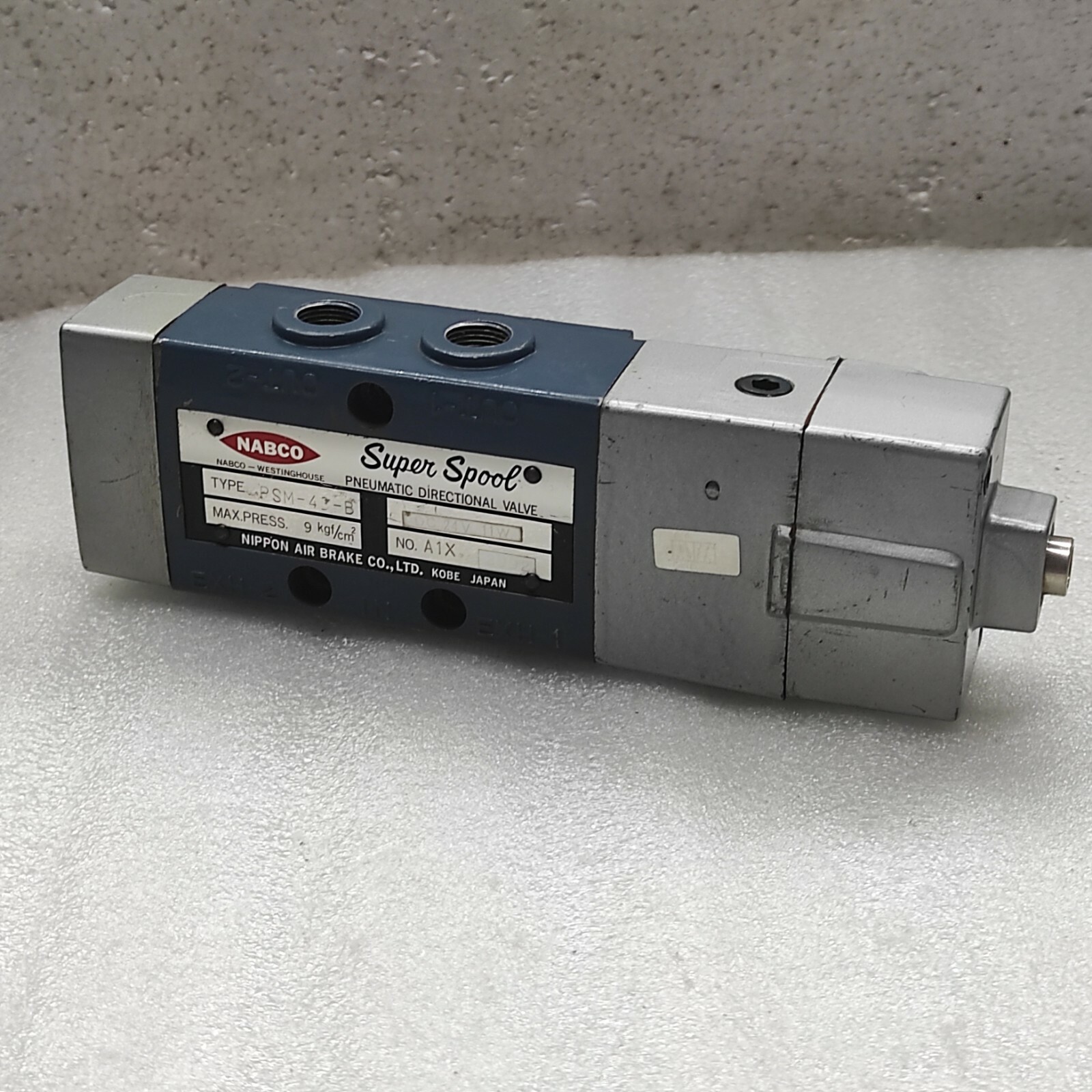 NABCO PSM-43-B PNEUMATIC DIRECTIONAL VALVE 9KGF/CM2 - Image 10