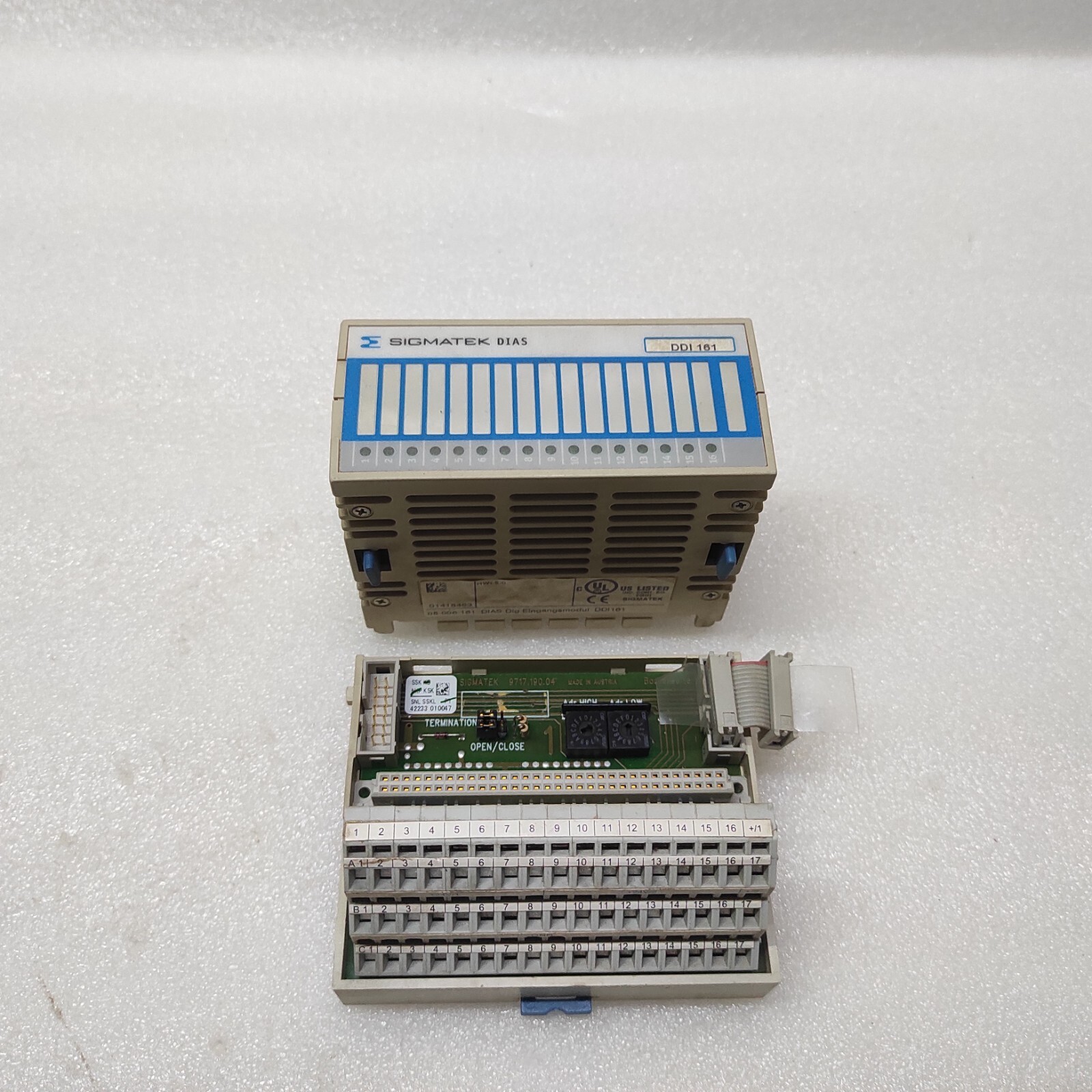 SIGMATEK DIAS DDI 161 DIGITAL INPUT MODULE 05-006-161 - Image 8