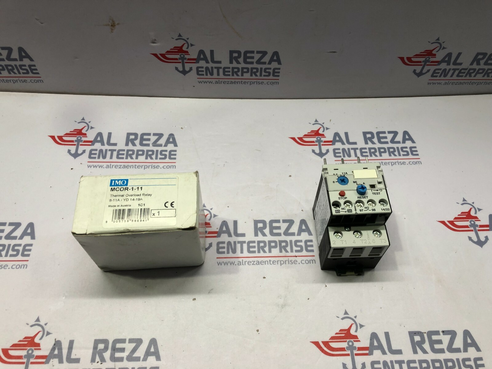 IMO MCOR-1-11 THERMAL OVERLOAD RELAY 8-11A/YD 14-19A - Image 3