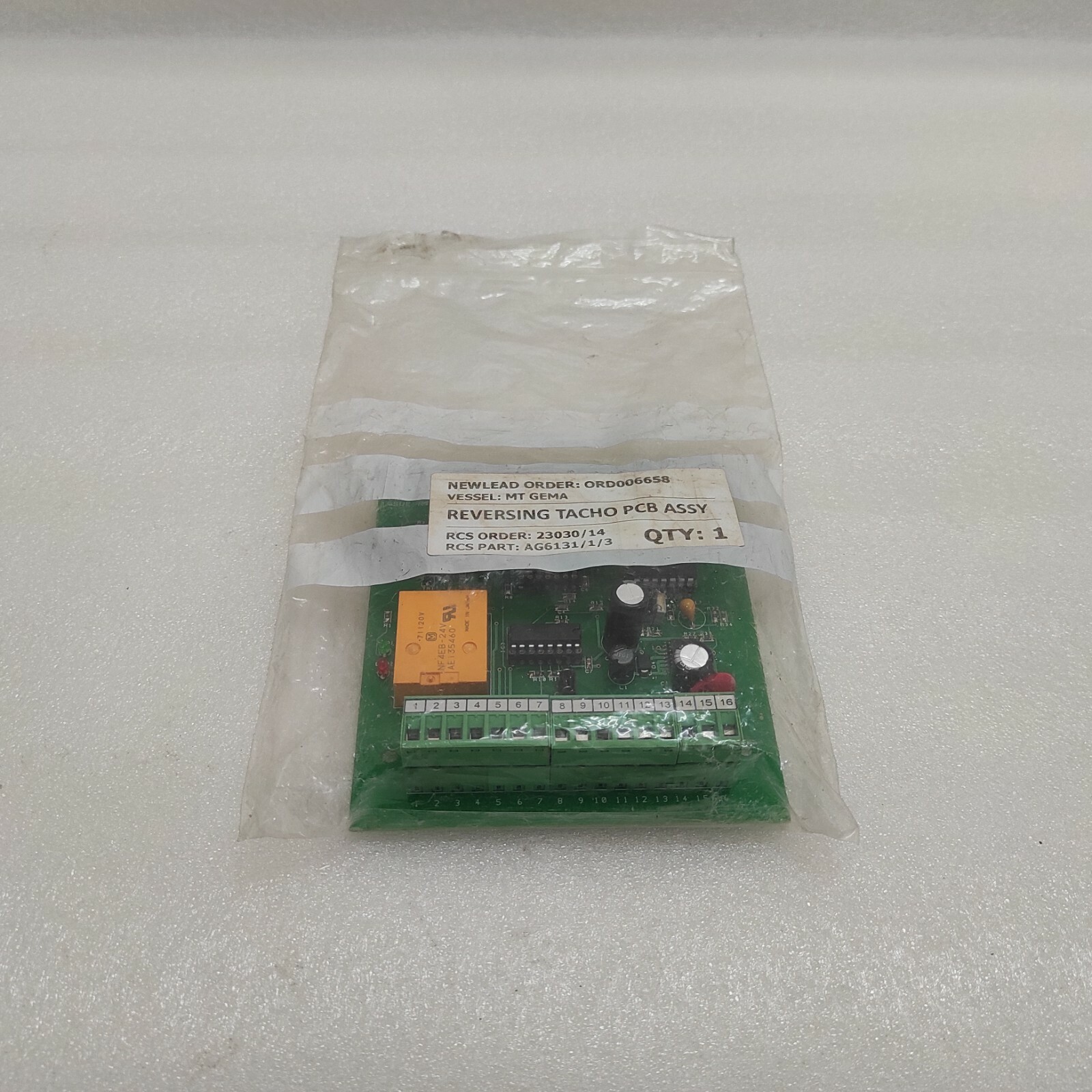 NEWLEAD AG6131/1/3 REVERSING TACHO PCB PCB22177 23030/14