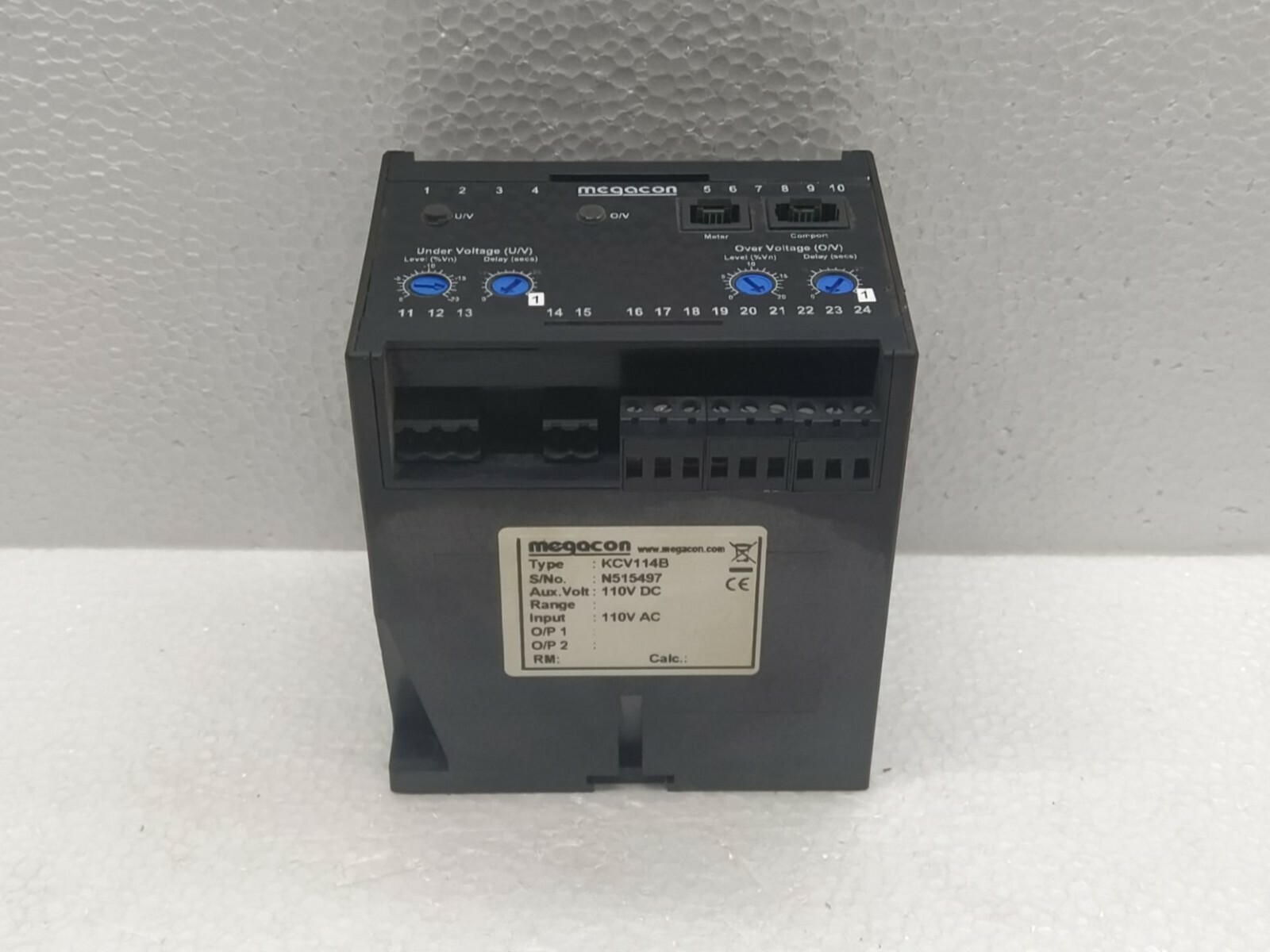 Megacon KCV114B Single Phase Ac Voltage Guard 110V - Image 3