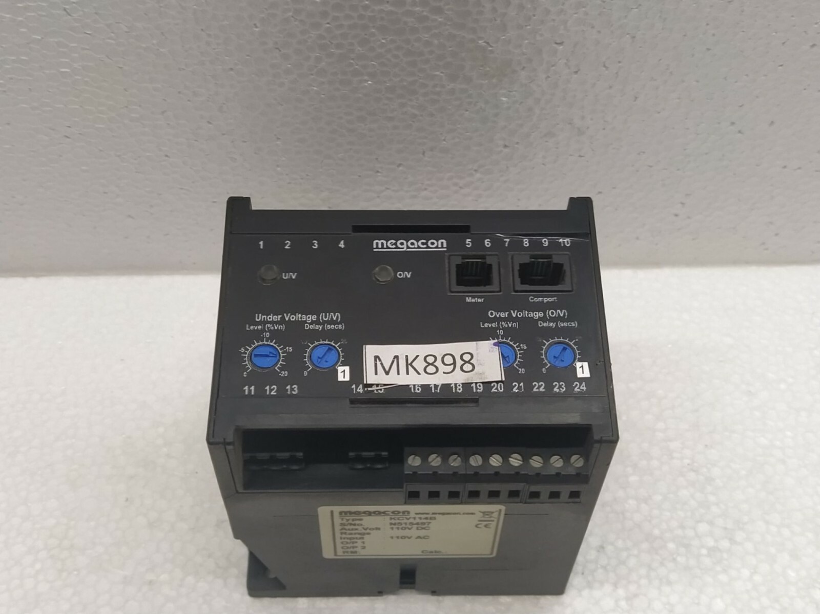 Megacon KCV114B Single Phase Ac Voltage Guard 110V - Image 7